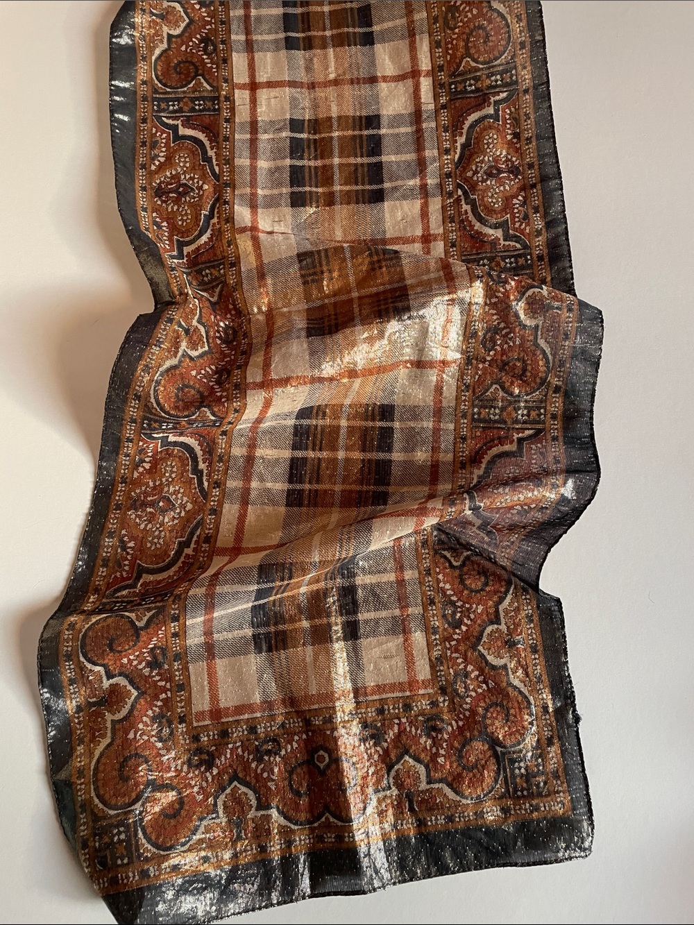 VTG DOMANNI ITALIAN SILK SCARF